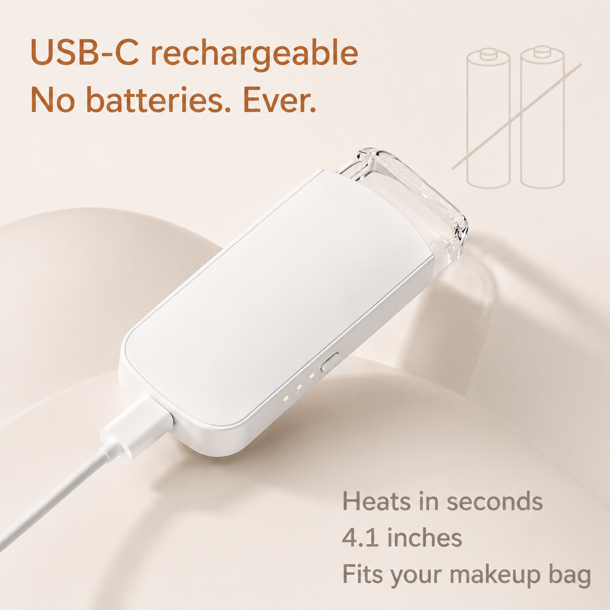 AMELOUX Heated Lash Curler | 10-Second Lash Lift at Home