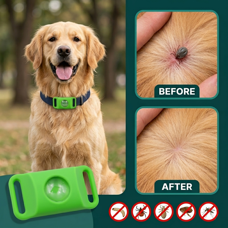 <p>FurShield Natural Flea and Tick Pendant</p>