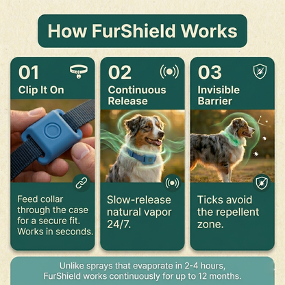 Protect Your Dog From Ticks and Fleas with FurShield™